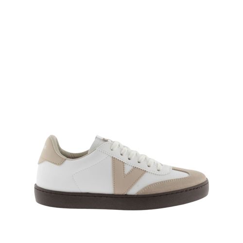 Baskets Effet Cuir Et Daim Victoria Berlin