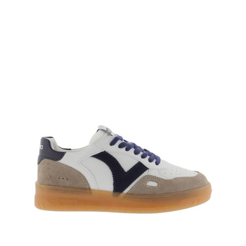 Baskets Effet Cuir Et Daim Victoria Seul