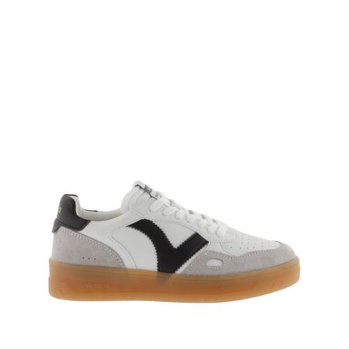 Baskets Effet Cuir Victoria Seul