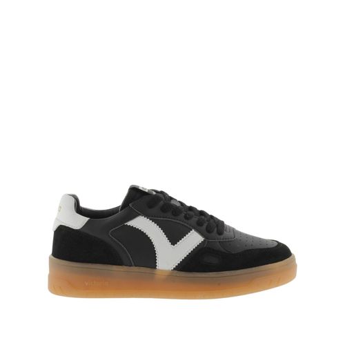 Baskets Effet Cuir Victoria Seul