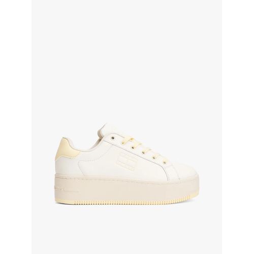 Baskets En Cuir Compenses Tjw Flatform Ess/Frozen Custard - 36