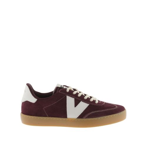 Baskets En Cuir Fendu Et Contraste Femme Victoria Berln Ciclista