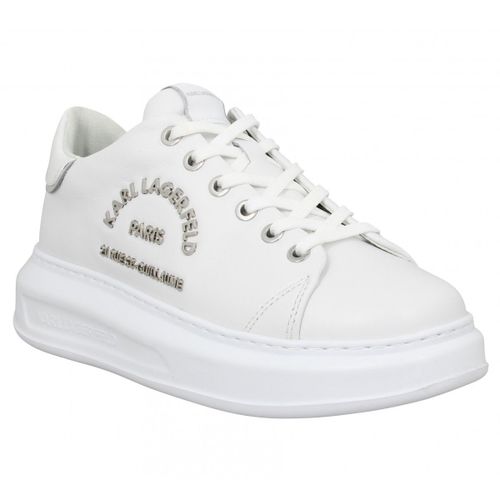 Baskets En Cuir Karl Lagerfeld Kapri Metal Maison Karl Lace Pour Femme - 39