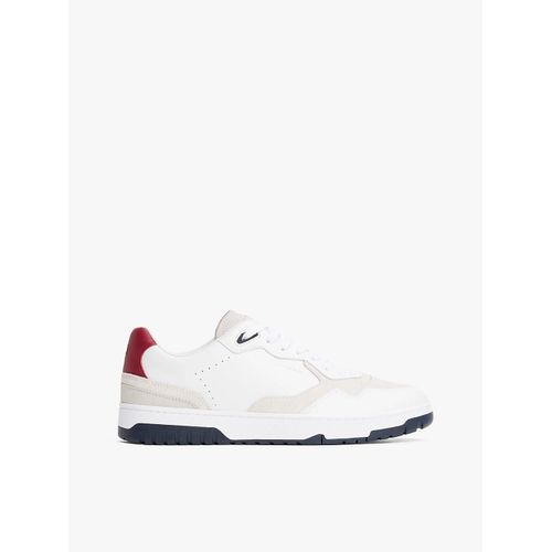 Baskets En Cuir Multitextures Th Basket Better Rwb Lth/White - 46