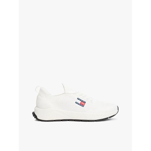 Baskets En Maille  Logo En Relief Tjm Runner Kntitted/Ecru - 40