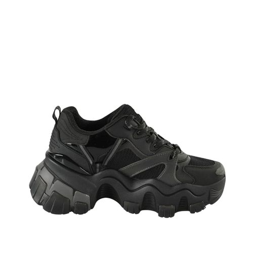 Baskets Femme Buffalo Norion1 - Vegan Nappa/Mesh