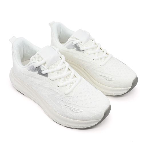 Baskets Femme, En Textile, Ps053, Blanc 39 Eu
