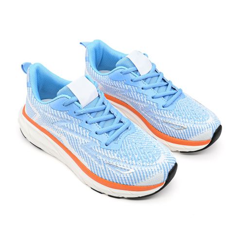 Baskets Femme, En Textile, Ps053, Bleu 37 Eu