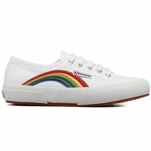 Baskets Femme Superga 2750 Rainbow Embroidery