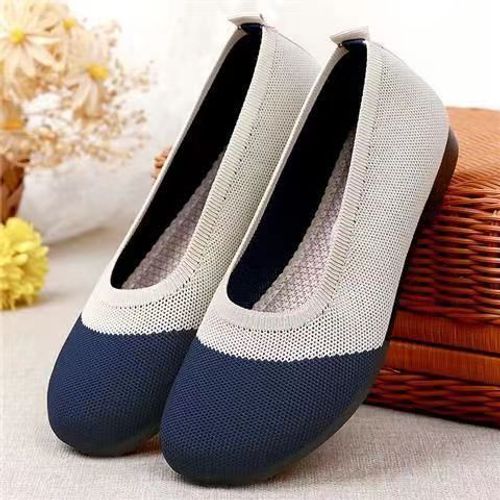 Baskets Lgres En Maille Respirante Pour Femme,Chaussures Plates Souples,Dcontractes,Non Ald,Mocassins D't,2024 - 36
