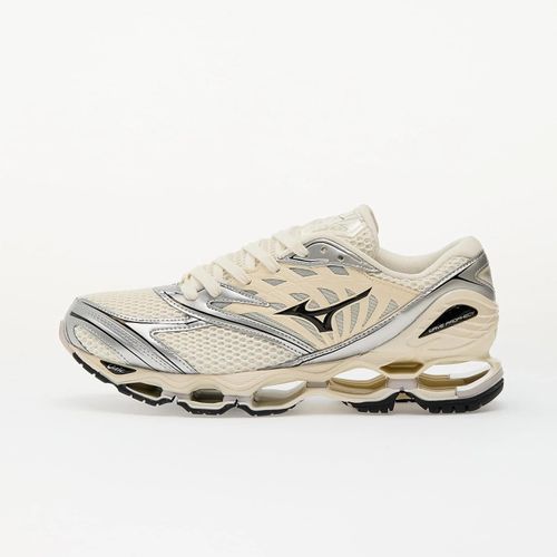 Baskets Mizuno Wave Prophecy Ls Pristine/ Black/ Silver Eur 44.5