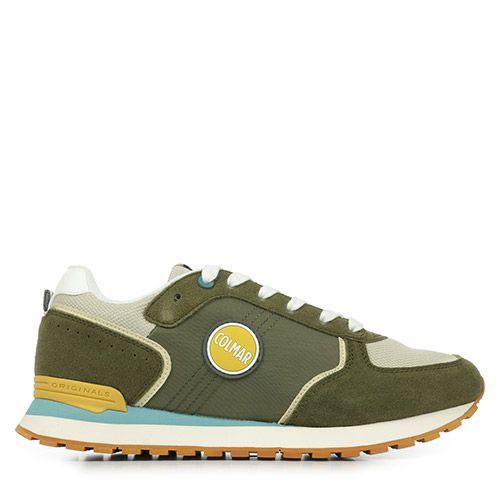 Baskets Mode Colmar Travis Block Military - 44