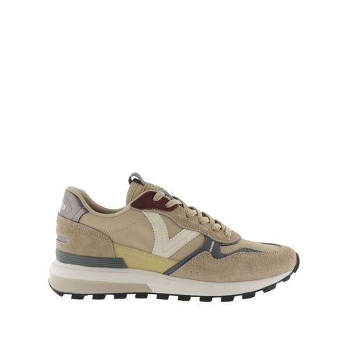 Baskets Nylon Et Daim Femme Victoria Luna