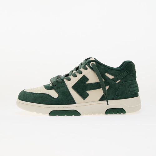 Baskets Off-White Out Of Office Suede Jet Green Ecru Eur 47