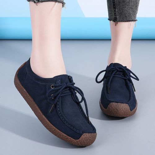 Baskets Plates En Cuir Sud Pour Femmes,Mocassins De Crateurs,Chaussures Dcontractes,Chaussures Pour Dames,Grande Taille,2024 - 36