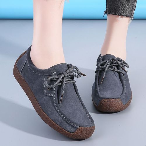 Baskets Plates En Cuir Sud Pour Femmes,Mocassins De Crateurs,Chaussures Dcontractes,Chaussures Pour Dames,Grande Taille,2024 - 36