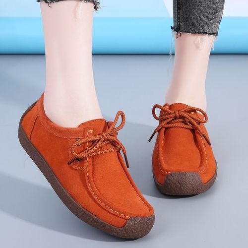 Baskets Plates En Cuir Sud Pour Femmes,Mocassins De Crateurs,Chaussures Dcontractes,Chaussures Pour Dames,Grande Taille,2024 - 37
