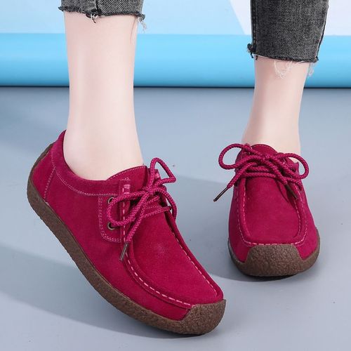 Baskets Plates En Cuir Sud Pour Femmes,Mocassins De Crateurs,Chaussures Dcontractes,Chaussures Pour Dames,Grande Taille,2024 - 41