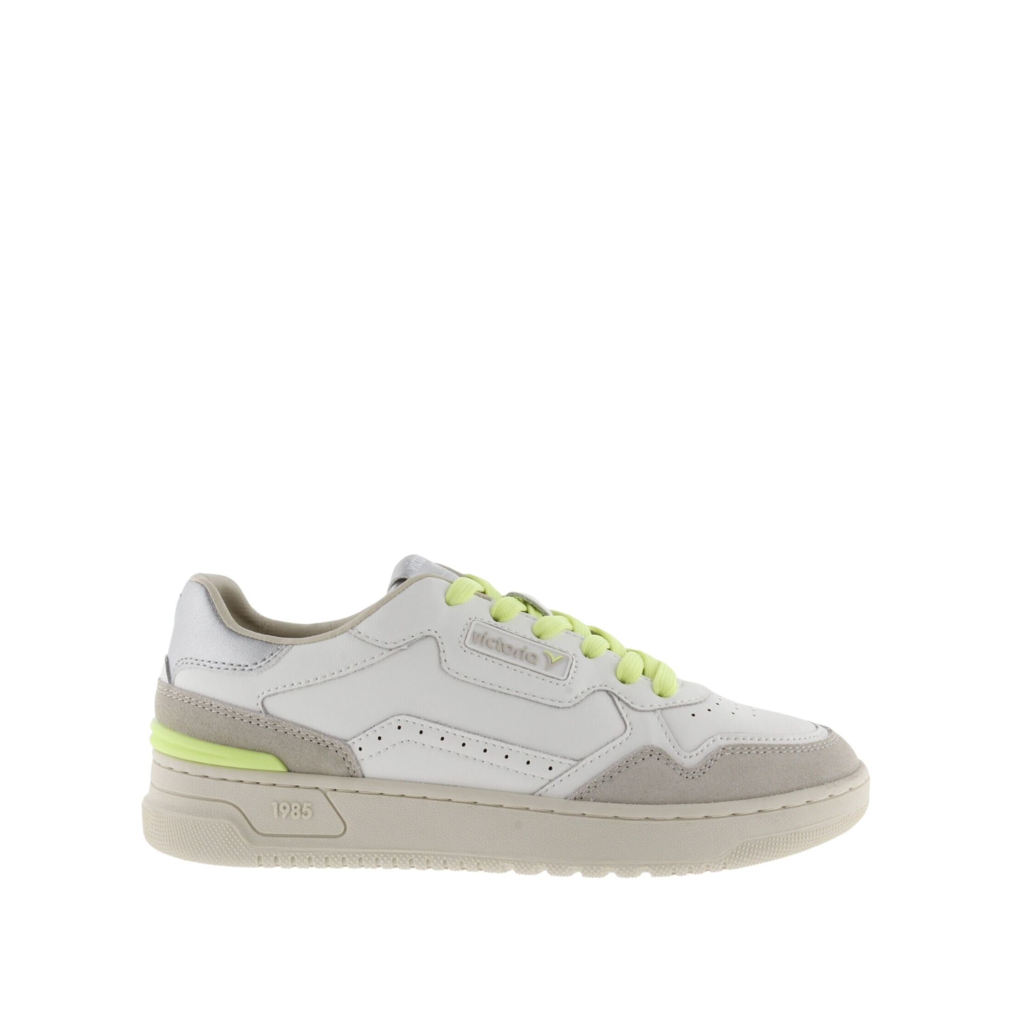 Baskets Rtro Dtails Argent Femme Victoria C80 - Soft Non