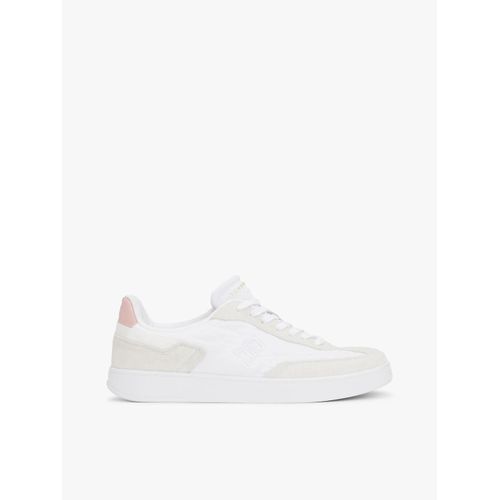 Baskets Rtro En Daim Th Heritage Sneaker/White - 42