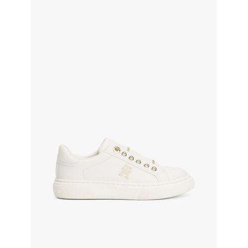 Baskets Slip-On  Monogramme Th Low Cut Sneaker/Off White - 32