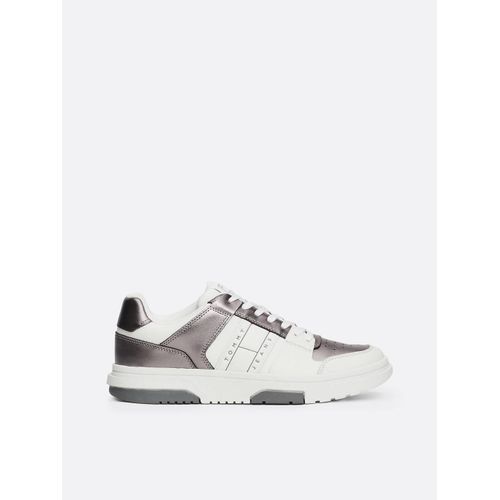 Baskets The Brooklyn En Cuir Mtallises The Brooklyn Metallic/Warm Stone - 41
