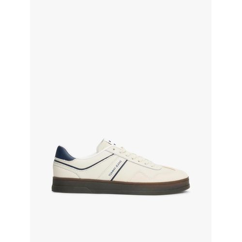 Baskets The Greenwich En Daim The Greenwich Leather/Newsprint Beige - 45