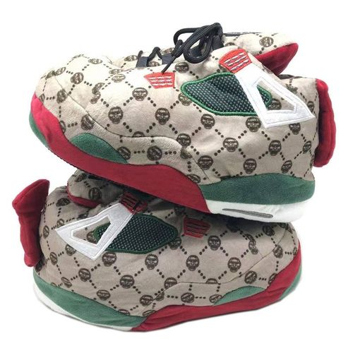 Baskets Unisexes Chaudes D'hiver Pour Femmes/Hommes, Pantoufles De Maison,Chaussures De Sol, Pantoufles De Grande Taille Pour Dames