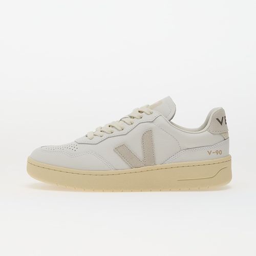 Baskets Veja W V-90 O.T Leather Ex-White_Natural Eur 36