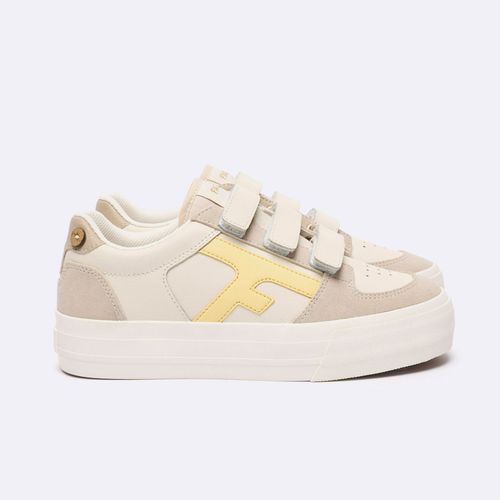 Baskets Velcro Faguo Walnut Platform