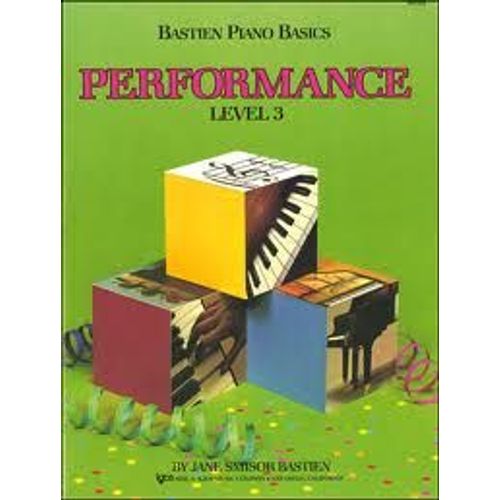 Bastien Piano Basics Performance Lev.3