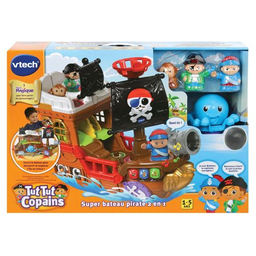 Vtech Tut Tut Copains - Super Bateau Pirate 2 En 1