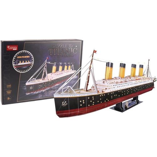 Bateau Titanic - Puzzles 3d Lumineux