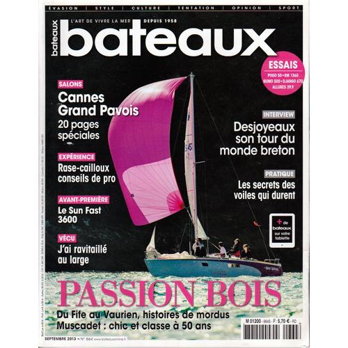 Bateaux - N 664 - Passion Bois - Salon Cannes Grand Pavois