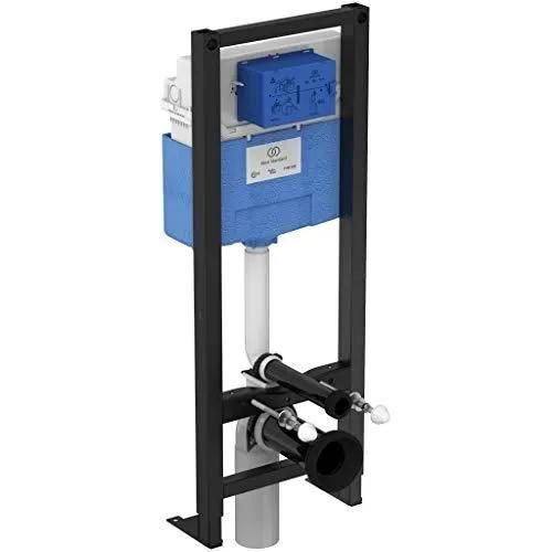 Bti-Support Wc Suspendu - Ideal Standard - Prosys 120 - Blanc - Double Chasse - Installation Facile