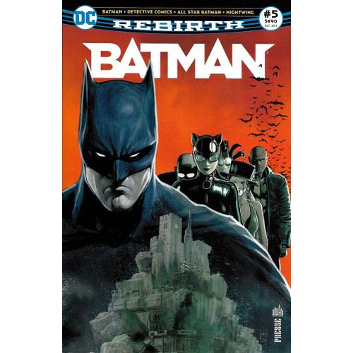 Batman - Detective Comics - All Star Batman - Nightwing : Batman Rebirth N 5 ( Octobre 2017 )   de tom king & mikel janin / collectif  Format Broch 