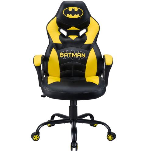 Chaise Gaming Batman, Fauteuil Gamer Noir Taille S/M