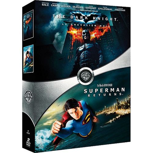 Batman - The Dark Knight, Le Chevalier Noir + Superman Returns - Pack