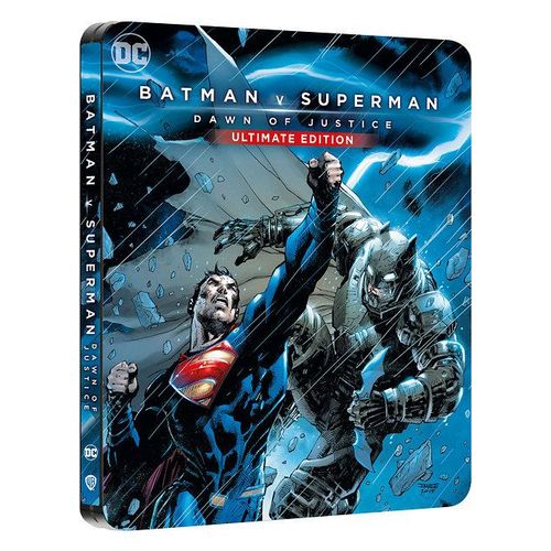 Batman V Superman : L'aube De La Justice - 4k Ultra Hd + Blu-Ray - Botier Steelbook Limit de Zack Snyder