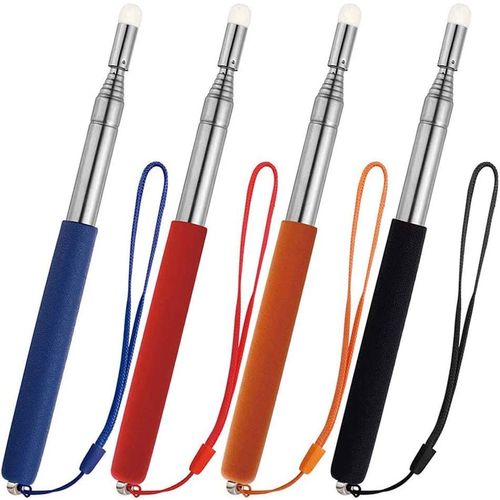 Pcs Pointeurs Télescopiques Pour Enseignants, Bâton Extensible Pour Pointer Avec Les Doigts Pour Les Enseignants Du Primaire Et Du Jardin Denfants Noir 90469106