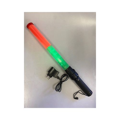 Bton Lumineux Rechargeable Batlrvr - Led Vert Rouge, Eclairage Circulation Route Aroport Train Signalisation