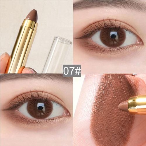 Btons De Fard  Paupires Multicolores Bruns Dors Brillants,Reflets Pour Les Yeux,Btons De Fard  Paupires -F166829651