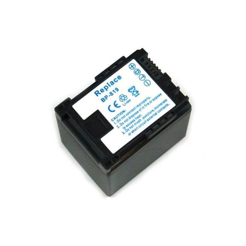 Batterie BP-819 pour Canon VIXIA HF S200, HF10, HF11, HF20, HF100, HF200, HG10, HG20