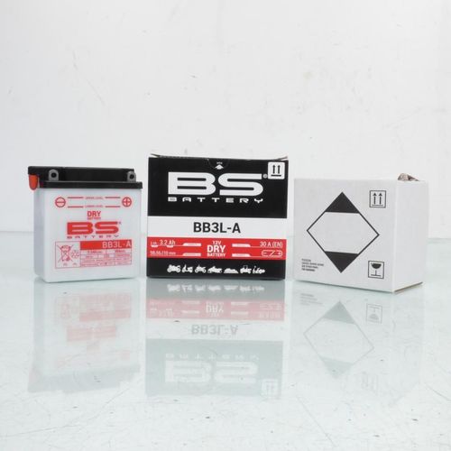 Batterie Bs Battery Pour Moto Honda 75 Crm 1989  1994 Yb3l-A / 12v 3ah Neuf