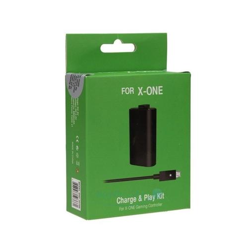 Batterie + Cble Chargeur Usb Pour Manette Sans Fil One - 1400 Mah