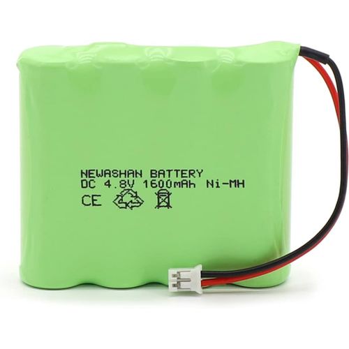 Batterie Compatible Avec Sport-Elec Multisport Pro Precision 1600mah 4,8v Rechargeable Ni-Mh Aa Accu Piles Avec Connecteur (Lot De 1)