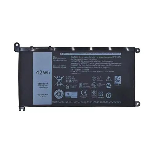 Batterie d'ordinateur portable pour DELL Tystro, WDX0R, 5468, 5471, 5568, Inspiron 17, 5770, 5767, 5765, 15, 5584, 5567, 7560, 3583, 5538, 5567, 5568 WDXOR