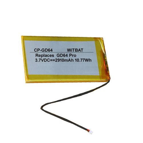Batterie de remplacement,Compatible avec la batterie de clavier personnalise Memlight GD64 PRO