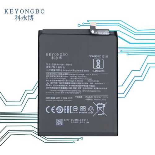 Batterie De Remplacement,Convient Pour Xiaomi Redmi 7/Redmi Note8t/Redmi Note8 Grande Capacit Bn46 Longue Batterie De Tlphone Portable