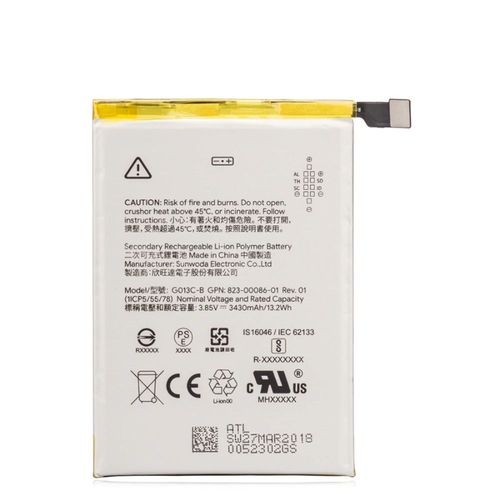Batterie De Remplacement Neuve Google Go13c-B Pour Pixel 3 Xl